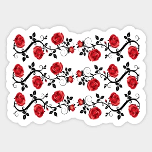 Roses  pattern Sticker